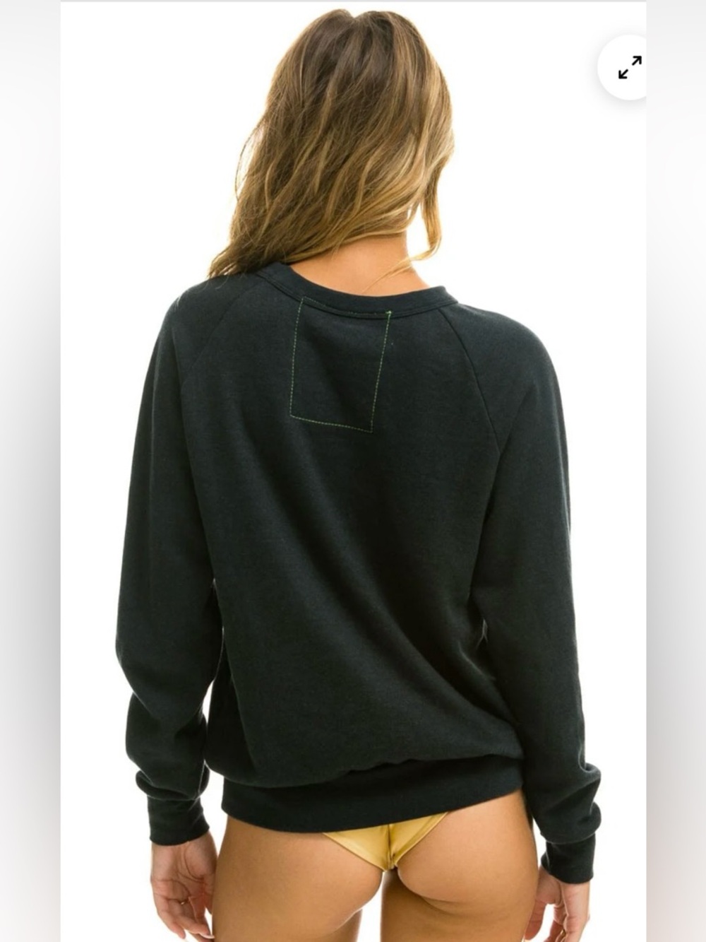 Aviator Nation/Charcoal Gray Sweatshirt w/ Lightning Bolt/NIB/NEW! SEALED! XXL! - Picture 2 of 14